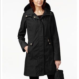 Cole Haan Packable rain jacket